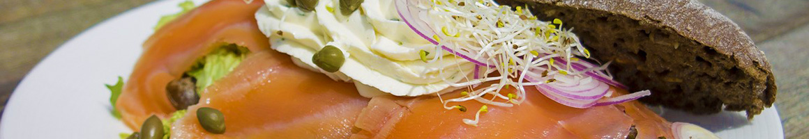 Eating Breakfast & Brunch Cafe at The Breakfast Klub restaurant in New Bedford, MA.